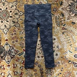 SPANX cropped Camo leggings.
